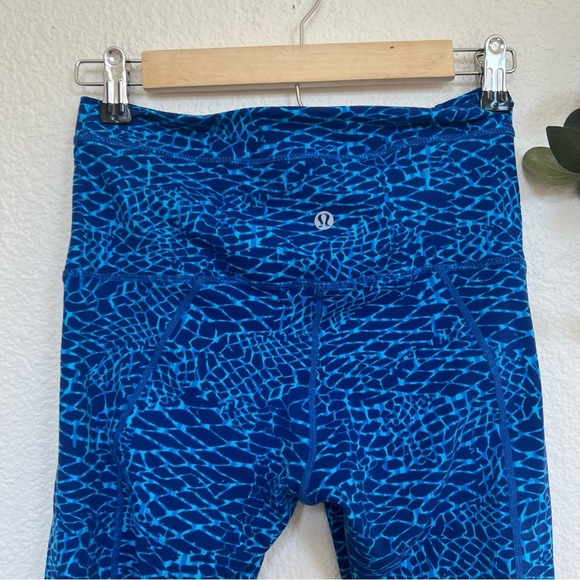 Lululemon- Pure Practice Leggings In Samba Snake- 4 - Picture 7 of 8